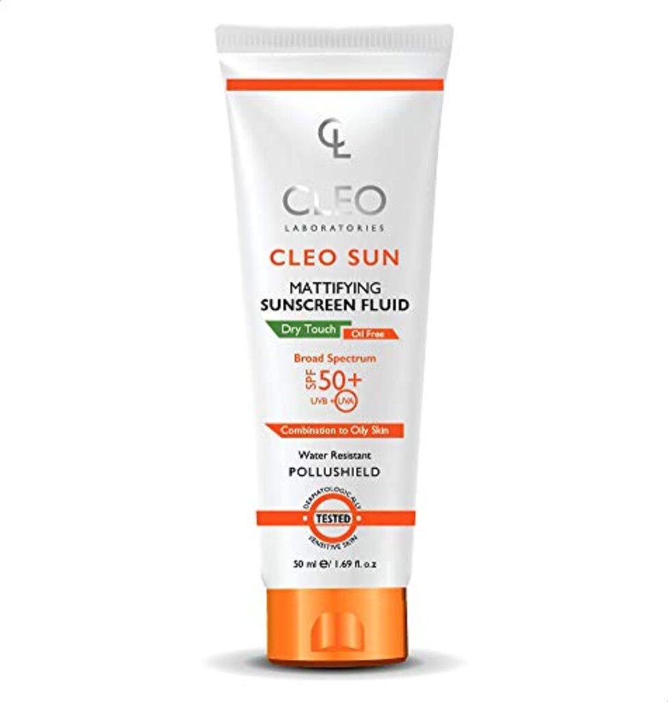 واقي الشمس كليو فلويد Cleo Sun Mattifying Sunscreen