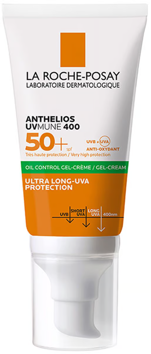 أفضل واقي شمس للبشرة الدهنية في دبي (2025): La Roche-Posay Anthelios UVMune 400 Oil Control Gel-Cream SPF50+